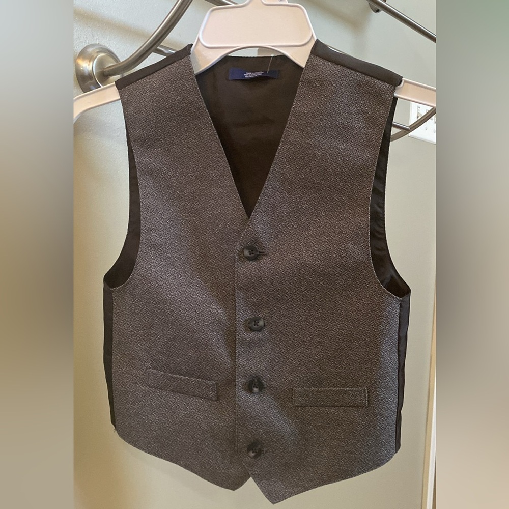Kohl's Black Dress Vest for Boys